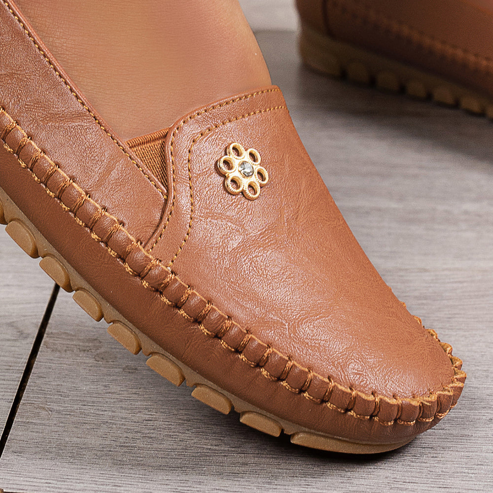 🔥Best Seller-Last Day Sale 60% OFF🔥 Stylish Orthopedic Leather Shoes - All-Day Comfort for Women
