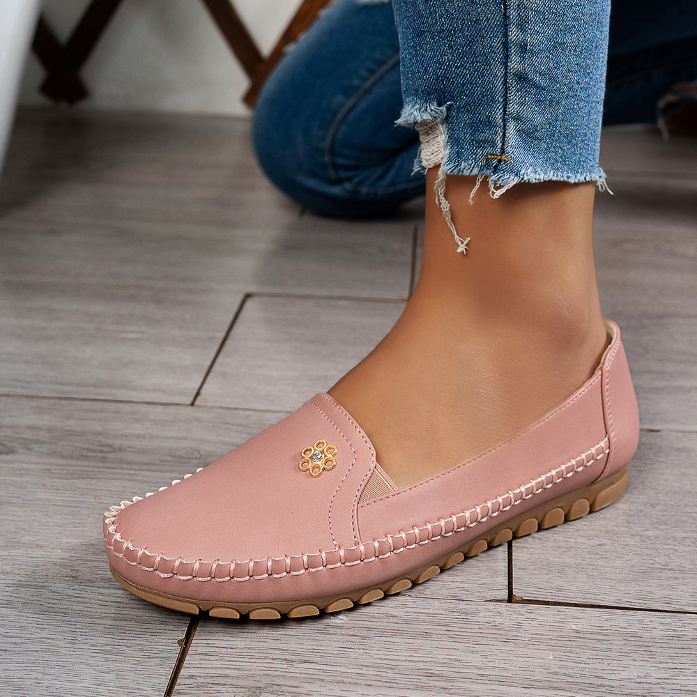 🔥Best Seller-Last Day Sale 60% OFF🔥 Stylish Orthopedic Leather Shoes - All-Day Comfort for Women