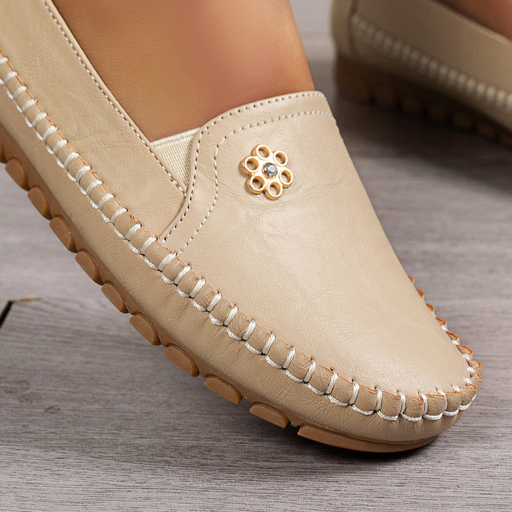 🔥Best Seller-Last Day Sale 60% OFF🔥 Stylish Orthopedic Leather Shoes - All-Day Comfort for Women