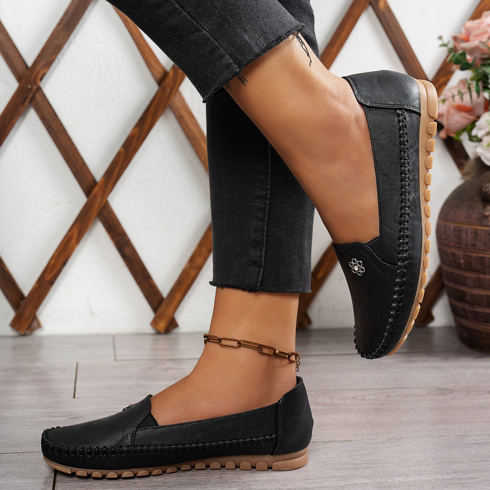🔥Best Seller-Last Day Sale 60% OFF🔥 Stylish Orthopedic Leather Shoes - All-Day Comfort for Women